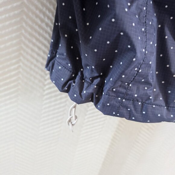 The North Face Resolve Polka Dot Rain Jacket Dryvent Navy White XL Outdoors - Picture 11 of 16